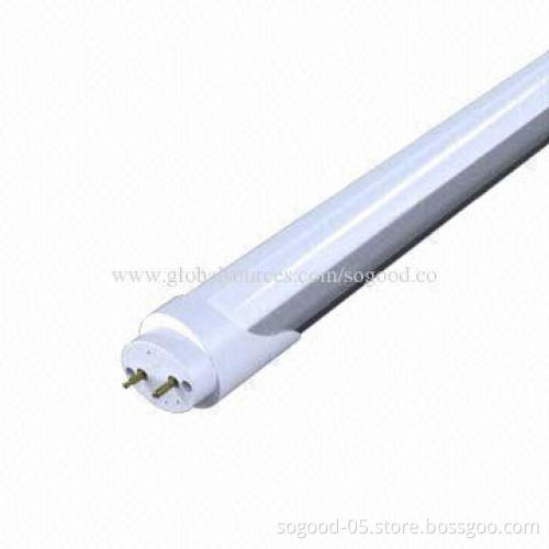 T8 LED Tube with 18W, 1700lm CRA>80, Excellent Heat Dissipation, UL/CE/RoHS Marks, G13 Lamp Base